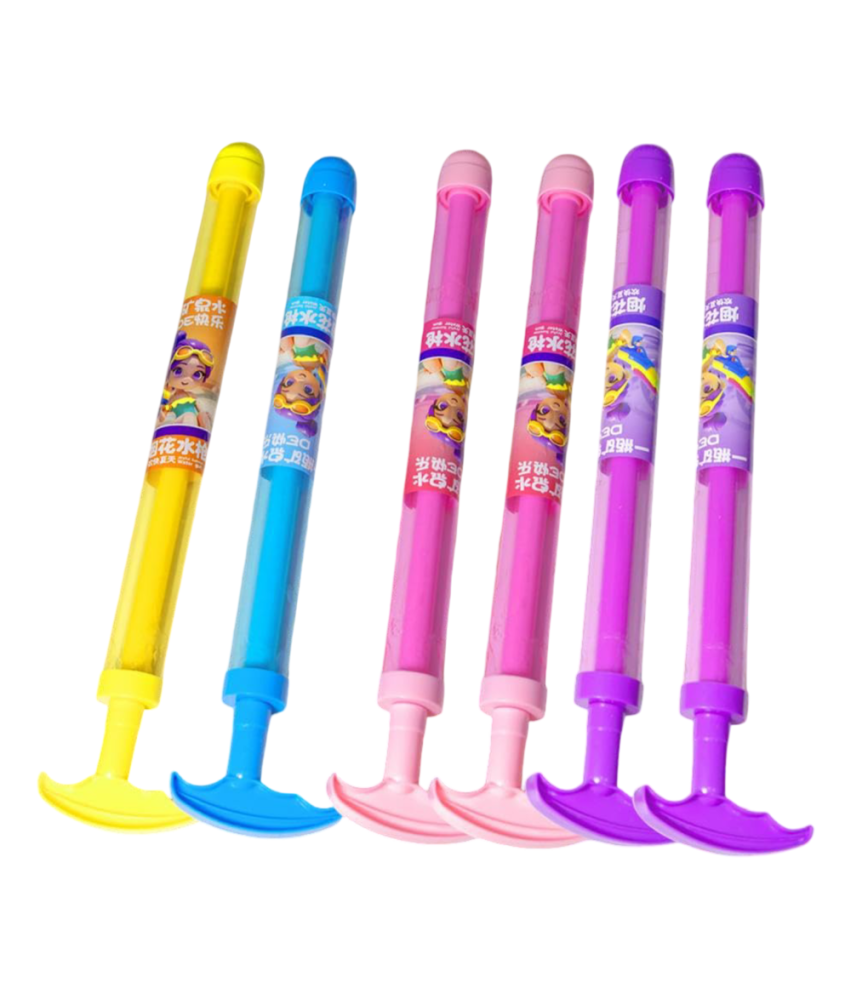 Zestaw 6 Pistoletów Na Wodę Z Efektem Fajerwerków Do Zabawy Na Plaży