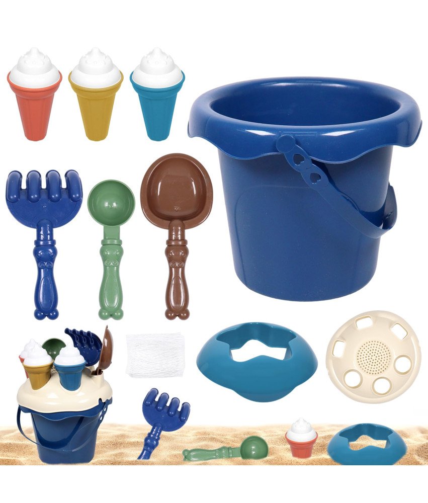 Zestaw Zabawek Do Piaskownicy Dla Dzieci Wiaderko Łopatki Ogrodowe
