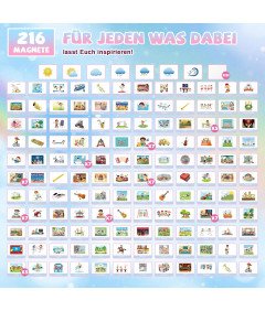 Tablica Magnetyczna Do Planowania Codziennych Aktywności Dzieci