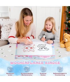Tablica Magnetyczna Do Planowania Codziennych Aktywności Dzieci