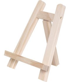 Zestaw 2 Mini Sztalug Drewnianych Stołowych 15x20 cm Stojaki Na Zdjęcia