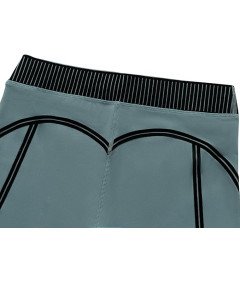 Legginsy Damskie Sportowe Do Jogi Z Wysokim Stanem Kryjące Czarne XL