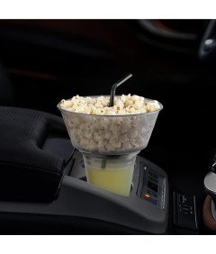 Kubki Wielokrotnego Użytku Na Napoje I Przekąski Ze Słomkami Podróżne 4 szt