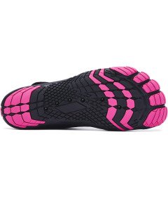 Buty Do Wody Unisex Kąpielowe Sportowe Do Pływania Czarno Różowe 36