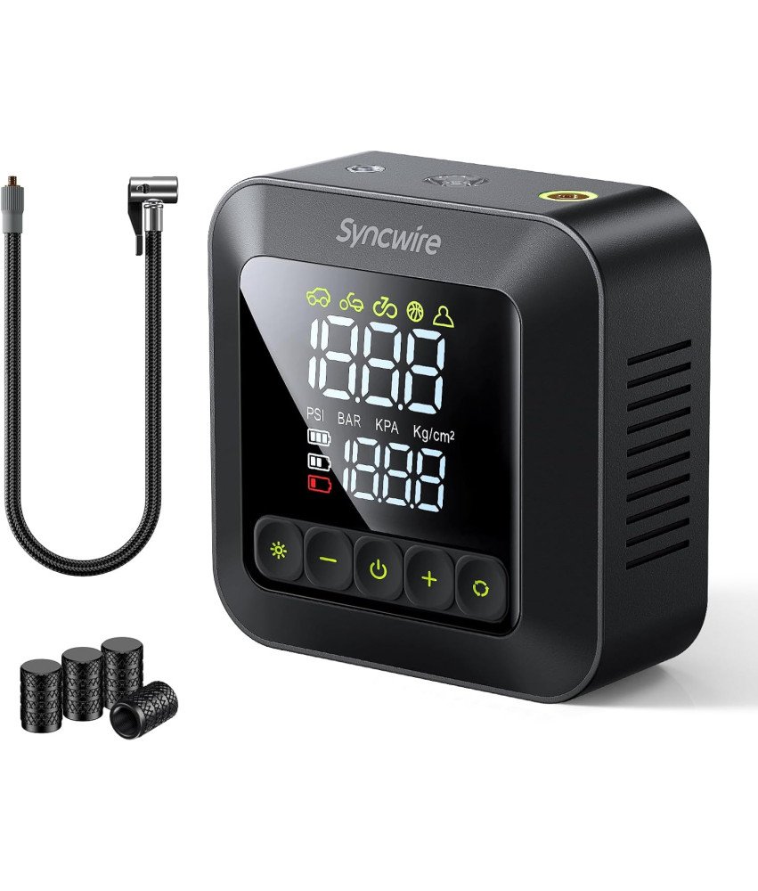 Mini Przenośna Pompka Do Opon 10,35 Bar Elektryczna Pompka Samochodowa