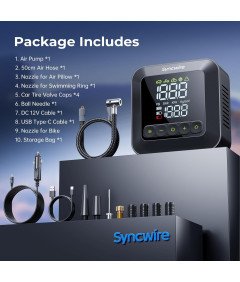 Mini Przenośna Pompka Do Opon 10,35 Bar Elektryczna Pompka Samochodowa