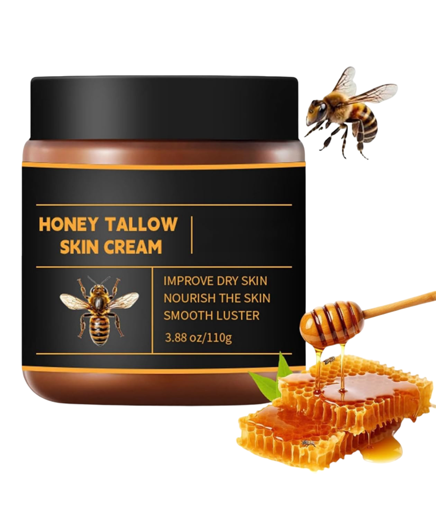 Naturalny Krem do Twarzy i Ciała z Dzikim Miodem Nawilżający 100 g