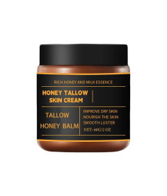 Naturalny Krem do Twarzy i Ciała z Dzikim Miodem Nawilżający 100 g