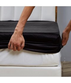 Prześcieradło Z Gumką 140x200cm Satynowe Do Wysokich Materacy 25–30 cm