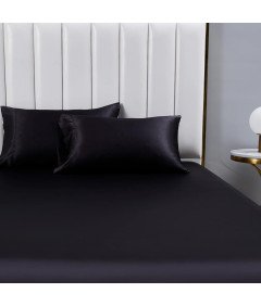 Prześcieradło Z Gumką 140x200cm Satynowe Do Wysokich Materacy 25–30 cm