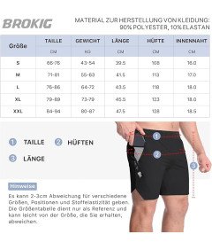 Męskie Spodenki Sportowe Czarne Fitness Do Biegania Z Dwiema Kieszeniami M