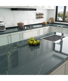 Folia Samoprzylepna Okleina Do Mebli Blatów Ścian Efekt Marmuru 30 cm x 5m