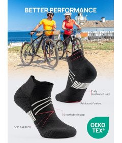 Skarpety Do Kostki Unisex Sportowe 3 Pary Oddychające 2x 36-38 1x 38-42