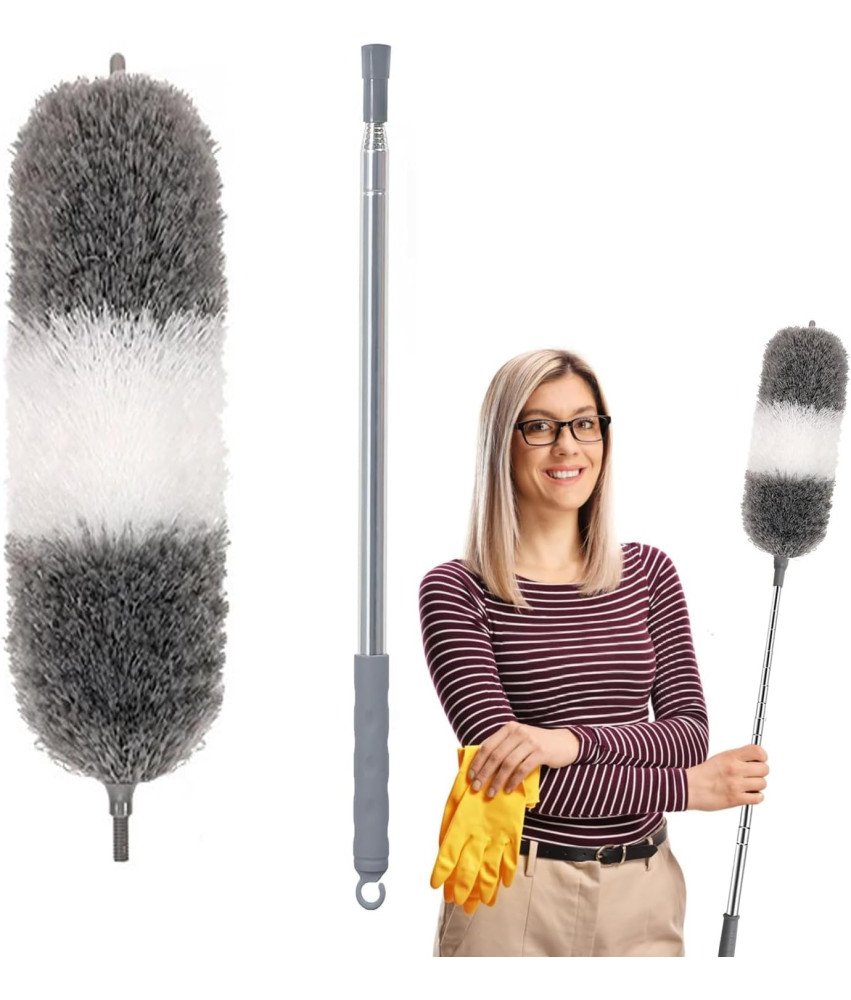 Telskopowa Miotełka do Kurzu Teleskopowa z Mikrofibry Regulowana 245 cm