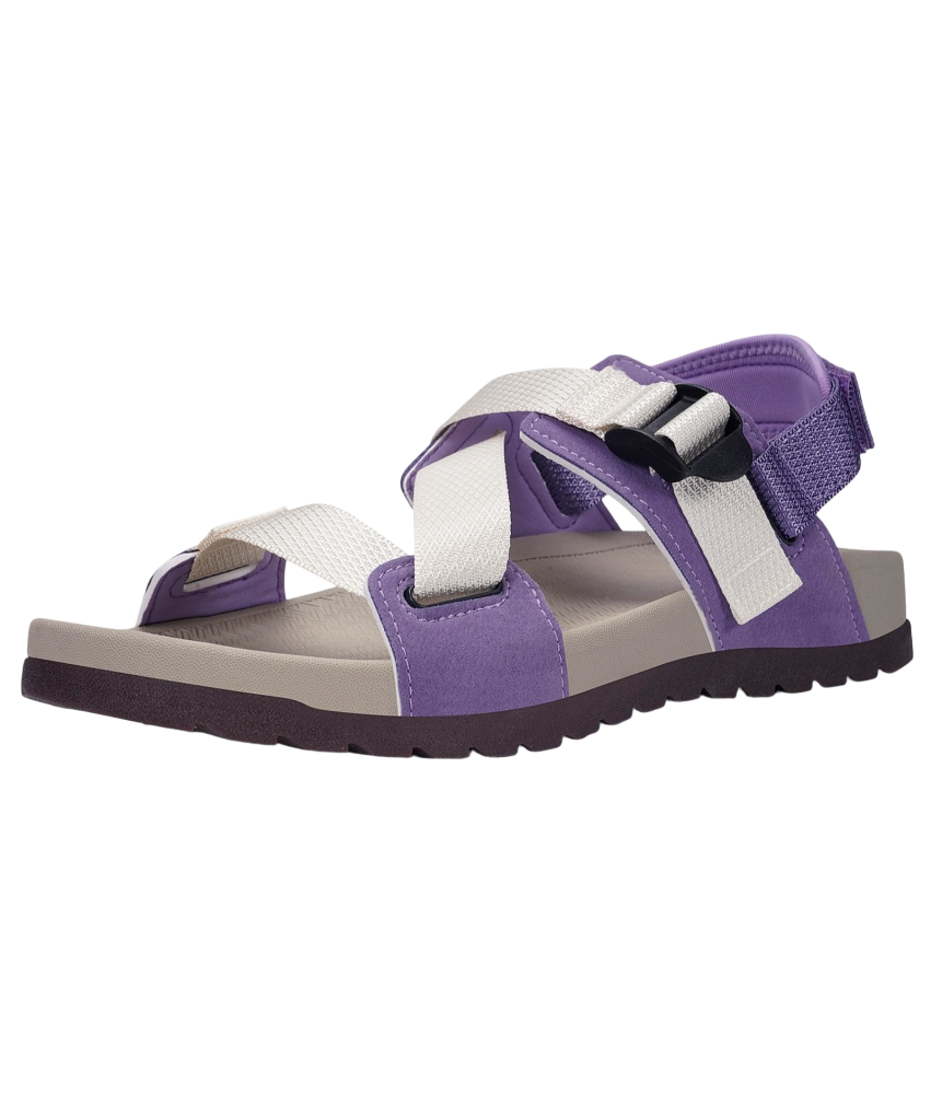 KUKTO Sandały Trekkingowe Sportowe Ortopedyczne Unisex Fioletowe 40 EU