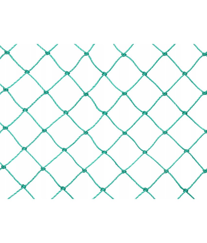 Wytrzymała Siatka Dla Drobiu Nylonowa Oczka 5 cm Woliery Kurnik 1,5 x 5 m