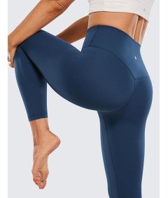 Florboom Ženske športne gamaše z visokim pasom Navy Blue M