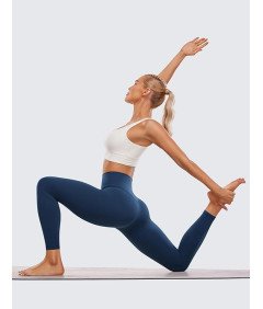 Florboom Ženske športne gamaše z visokim pasom Navy Blue M