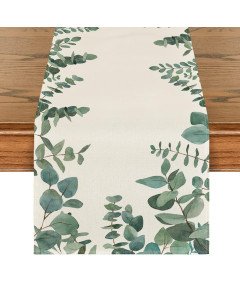 Letni Bieżnik Na Stół Eeukaliptus Dekoracja Kuchni I Salonu 40x300cm