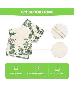 Letni Bieżnik Na Stół Eeukaliptus Dekoracja Kuchni I Salonu 40x300cm