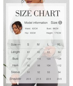 Damska Bluza Oversize Z Długim Rękawem Krótka Luźna Biały Rozmiar XL