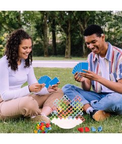 Gra Zręcznościowa Tetra Tower 48 Klocków Balansowych Dla Dzieci Dorosłych