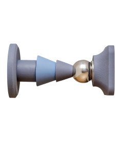 Silikonowy Stoper Do Drzwi Odbojnik Magnetyczny Antypoślizgowy Niebieski