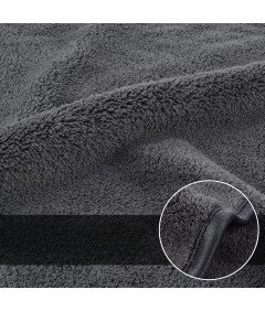 Ręczniki Szmatki z Mikrofibry do Czyszczenia Szare 40 x 76 cm 4 szt