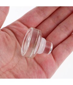 Korki Zatyczki do Wina Butelek Cylindryczne Stopery Szklane 10 szt