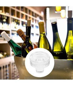 Korki Zatyczki do Wina Butelek Cylindryczne Stopery Szklane 10 szt