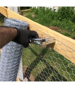 Siatka Druciana Sześciokątna Ogrodzenie Cęgi Oczka 13 mm 40 cm x 6 m