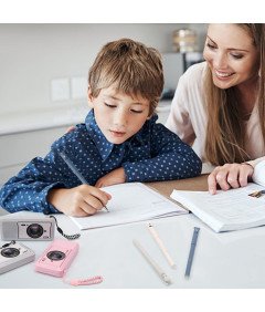 Długopisy Ścieralne z Gumką Korektory w Taśmie dla Dzieci Zestaw 6szt