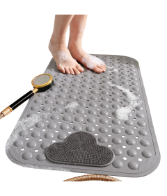 Antypoślizgowa Mata Prysznicowa z Przyssawkami Odporna na Pleśń 70x40 cm