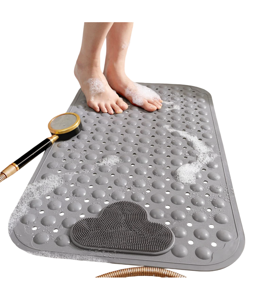 Antypoślizgowa Mata Prysznicowa z Przyssawkami Odporna na Pleśń 70x40 cm