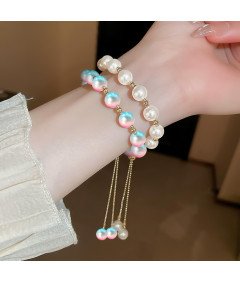 Zestaw Okrągłych Koralików Produkcja Biżuterii do Rękodzieła 1890 szt