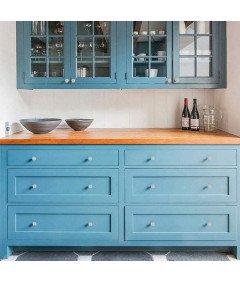 Gałki do Mebli Zestaw 15 Sztuk Uchwyty do Szafek Aluminiowe Srebrne