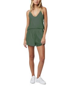 Damski Bawełniany Dres Spodenki Koszulka Zielone Strój Domowy Komplet L