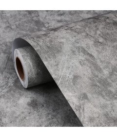 FunStick Folia Samoprzylepna Meblowa Szara Betonowa Wodoodporna 40cm x 12m