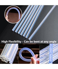 Klej do Pistoletu na Gorąco Wkłady Klejowe Bezbarwne 30 Sztuk Sztyfty 7mm