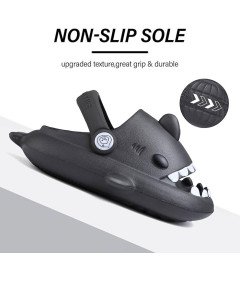 Klapki Dziecięce z Motywem Rekina Unisex Antypoślizgowe Rozmiar 30/31 EU