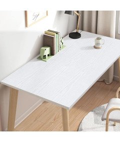 Abyssaly Tapeta Samoprzylepna Imitująca Drewno Biała 3 m x 60 cm