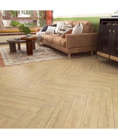 Samoprzylepna Podłoga Winylowa 90 x15 cm 24 Naklejek Podłogowych