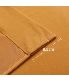 Zestaw 2 Zasłon Aksamitnych Zaciemniających Termicznych 220 x140 cm