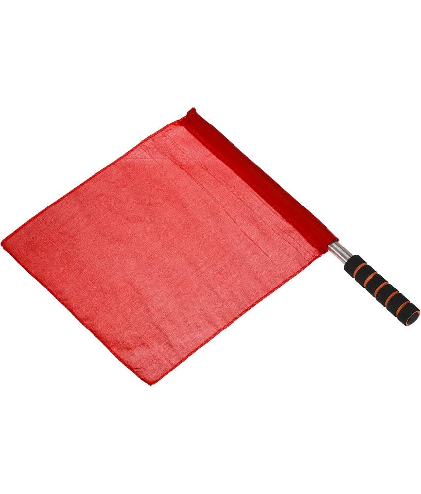 Flaga Sędziowska z Uchwytem Gąbkowym ze Stali Nierdzewnej Czerwona