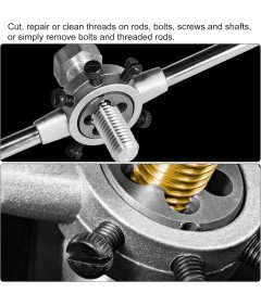 Klucz Zaciskowy do Matryc Okrągłych 65x25 mm Uchwyt do Gwintowania M27-M36