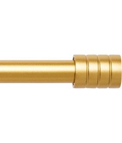 Karnisz Złoty z Podziałką Regulowany do Zasłon 76 cm–310 cm Salon Sypialnia