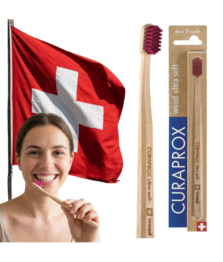 Ultradelikatna Szczoteczka do Zębów Ekologiczna Pielęgnacja Jamy Ustnej