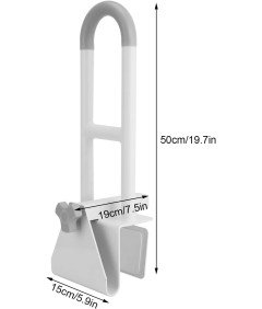 Składana Poręcz Bezpieczeństwa do Wanny Regulowane Uchwyty Antypoślizgowe