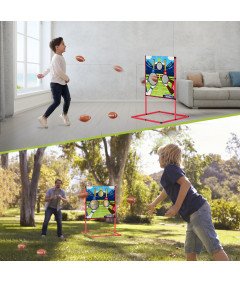 Zestaw do Zabawy Gry w Football Amerykański Rugby dla Dzieci Tarcza Trening