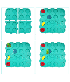 Gra Logiczna Edukacyjna dla Dzieci Dinozaur Labirynt Puzzle Prezent Dla Dzieci